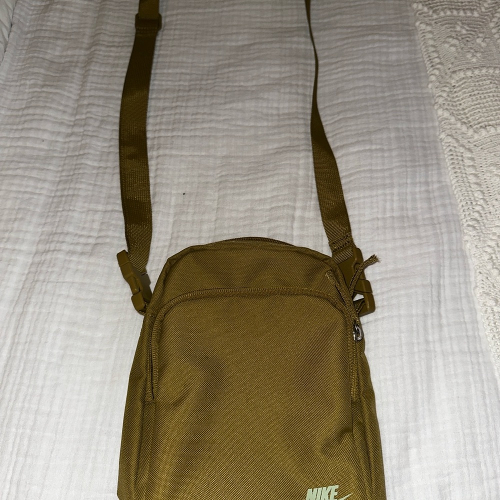 Nike Tan Belt Bag with Minimalist Design